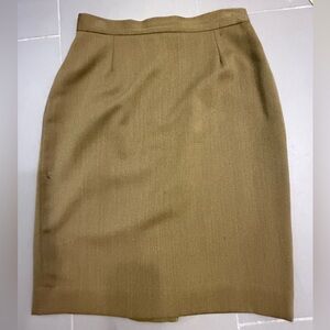 Burberrys vintage brown pencil skirt
